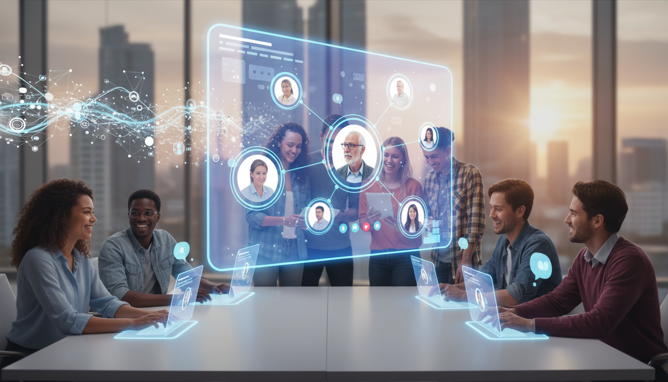 Online community interacting with content