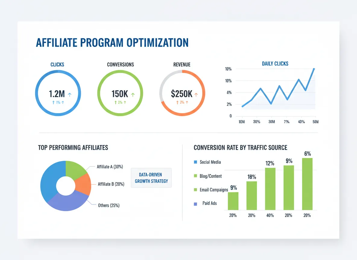 Tracking Affiliate Marketing Performance Dashboard