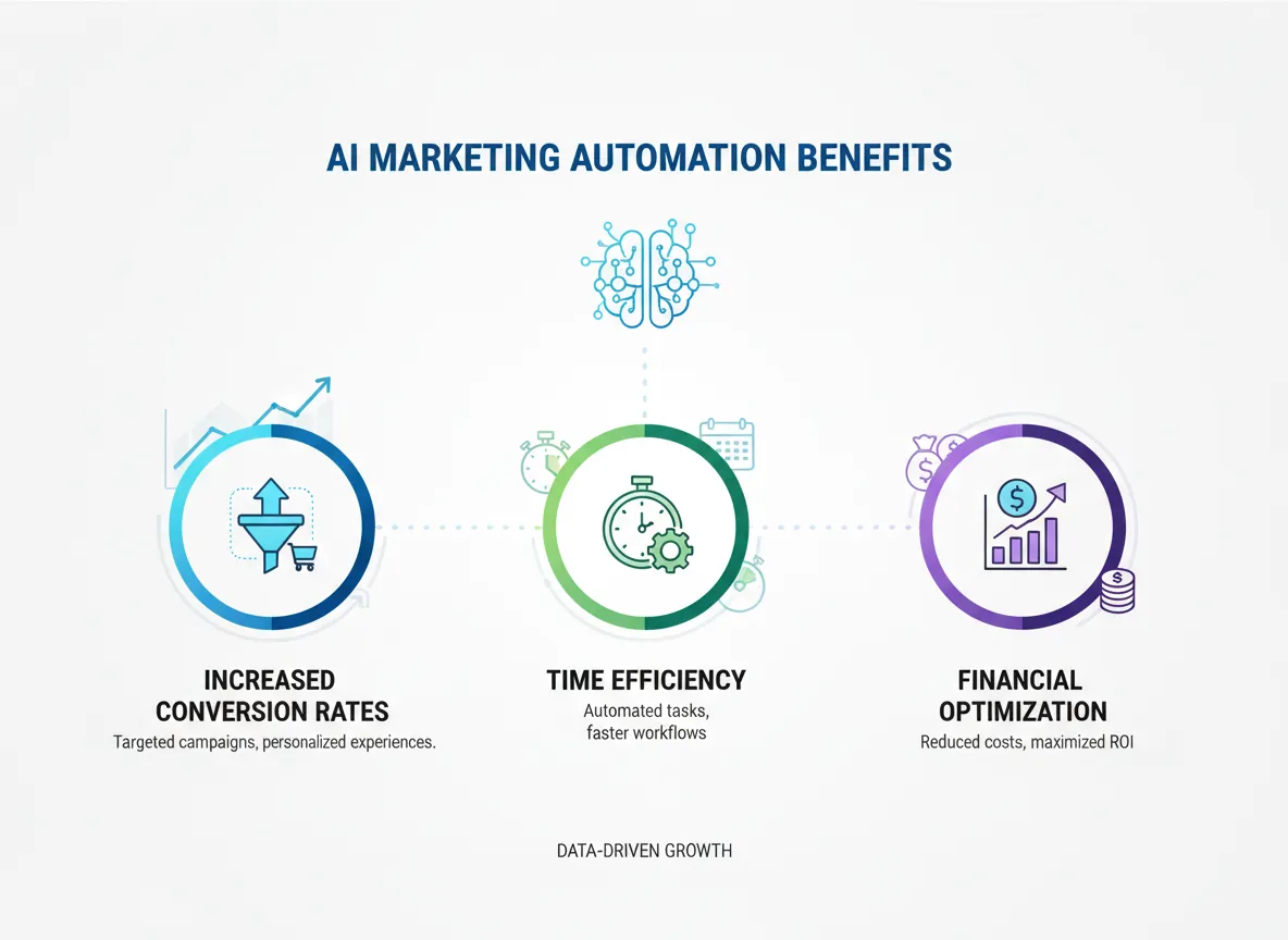 Infographic: Benefits of AI Marketing Automation